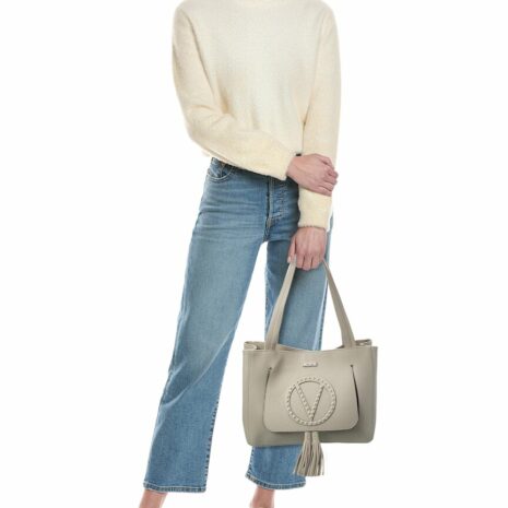 Valentino By Mario Valentino Estelle Rock Leather Tote