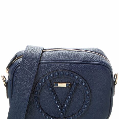 Valentino By Mario Valentino Mia Rock Leather Crossbody ONE SIZE Blue