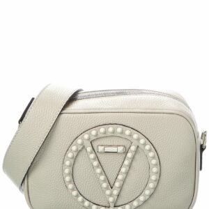 Valentino By Mario Valentino Mia Rock Leather Crossbody ONE SIZE Grey Multi
