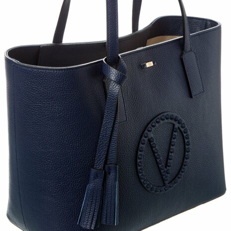 Valentino By Mario Valentino Soho Rock Leather Tote