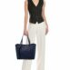 Valentino By Mario Valentino Soho Rock Leather Tote