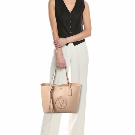 Valentino By Mario Valentino Soho Rock Leather Tote
