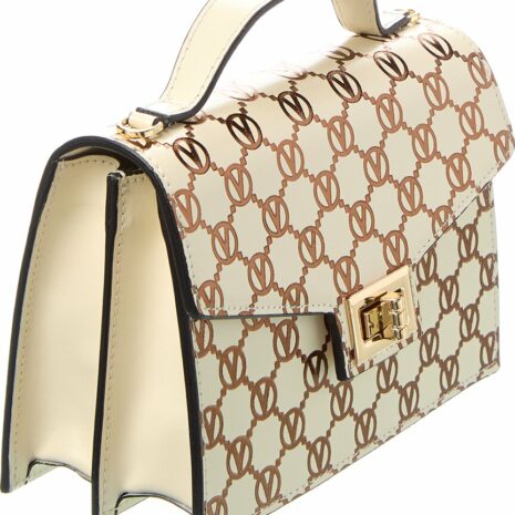 Valentino By Mario Valentino Titti Monogram Leather Satchel
