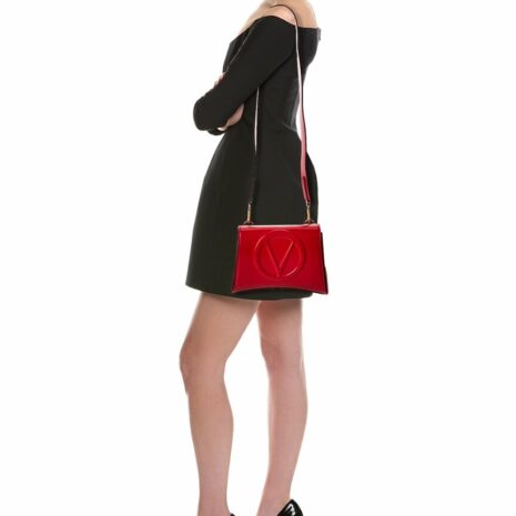 Valentino By Mario Valentino Honey Broderie Leather Shoulder Bag