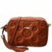 Valentino By Mario Valentino Leather Crossbody Medium Cinnamon