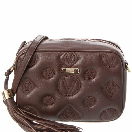 Valentino By Mario Valentino Leather Crossbody ONE SIZE Brown