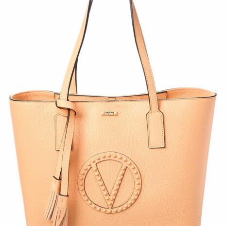 Valentino By Mario Valentino Soho Rock Leather Tote ONE SIZE Pink