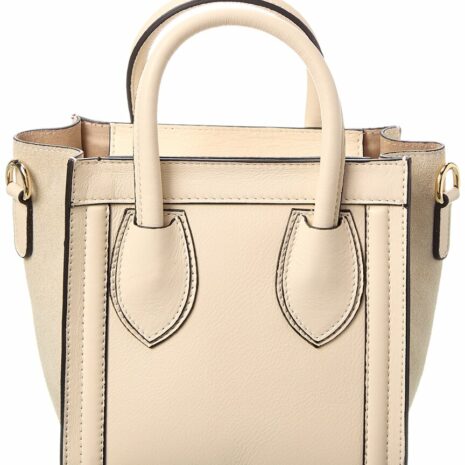 Valentino By Mario Valentino Eva Embossed Leather Tote