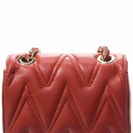 Valentino By Mario Valentino Chu Chu Diamond Leather Crossbody