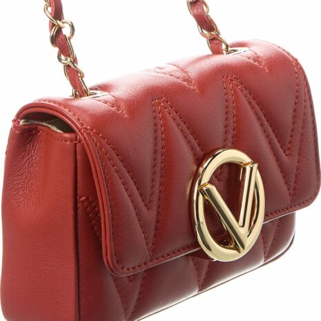 Valentino By Mario Valentino Chu Chu Diamond Leather Crossbody