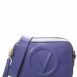 Valentino By Mario Valentino Babette Broderie Leather Crossbody ONE SIZE Blue