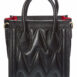 Valentino By Mario Valentino Eva Diamond Leather Tote