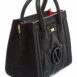 Valentino By Mario Valentino Eva Diamond Leather Tote
