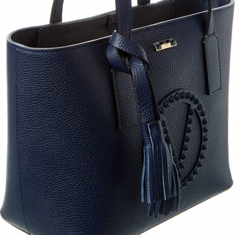 Valentino By Mario Valentino Prince Rock Leather Tote