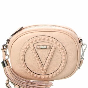 Valentino By Mario Valentino Nina Rock Leather Crossbody ONE SIZE Pink