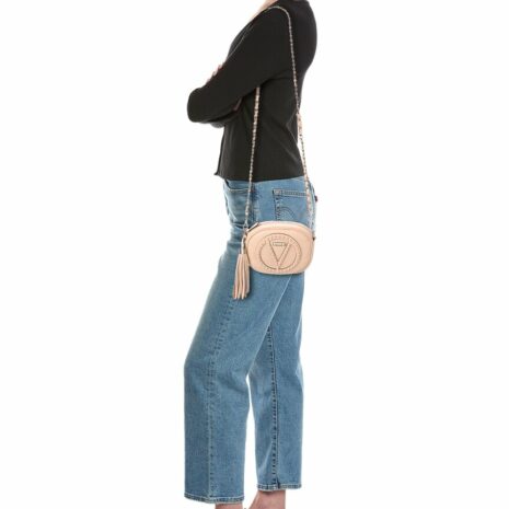 Valentino By Mario Valentino Nina Rock Leather Crossbody