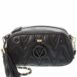 Valentino By Mario Valentino Bella Diamond Leather Crossbody ONE SIZE Black