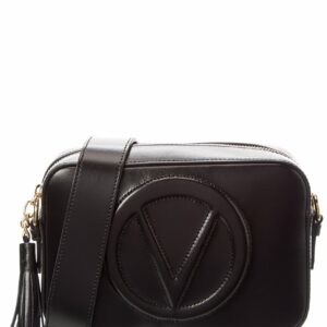 Valentino By Mario Valentino Babette Broderie Leather Crossbody ONE SIZE Black