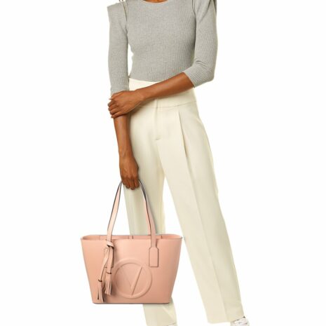 Valentino By Mario Valentino Prince Broderie Leather Tote