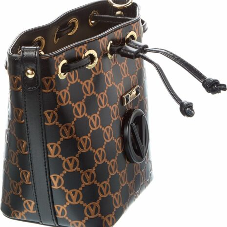 Valentino By Mario Valentino Jules Monogram Leather Bucket Bag