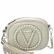 Valentino By Mario Valentino Nina Rock Leather Crossbody ONE SIZE Grey Multi