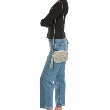 Valentino By Mario Valentino Nina Rock Leather Crossbody