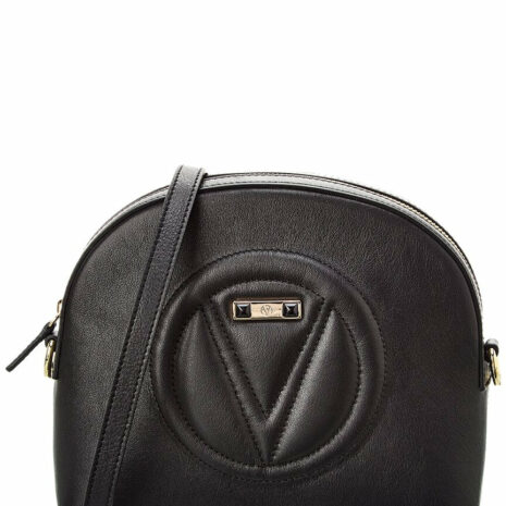Valentino By Mario Valentino Kali Signature Leather Shoulder Bag ONE SIZE Black