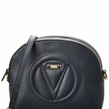 Valentino By Mario Valentino Diana Signature Leather Crossbody ONE SIZE Blue