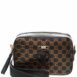 Valentino By Mario Valentino Babette Monogram Leather Crossbody ONE SIZE Black