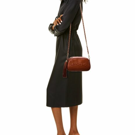Valentino By Mario Valentino Bella Embossed Leather Crossbody