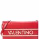 Valentino By Mario Valentino Lena Lavoro Leather Shoulder Bag ONE SIZE Red