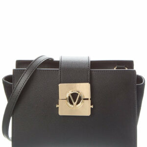 Valentino By Mario Valentino Kiki Leather Shoulder Bag ONE SIZE Black