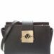 Valentino By Mario Valentino Kiki Leather Shoulder Bag ONE SIZE Black