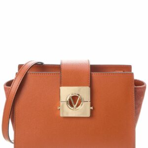 Valentino By Mario Valentino Kiki Leather Shoulder Bag ONE SIZE Brown Multi