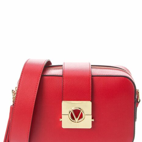 Valentino By Mario Valentino Babette Leather Crossbody ONE SIZE Red