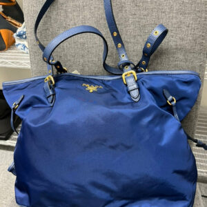 Prada Tessuto City Cloth Tote Bag