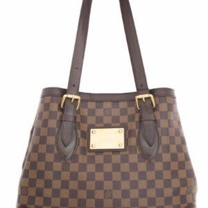 LV 2008 Brown Damier Ebene Hamstead Handbag