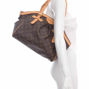 LV Tivoli Brown Monogram Canvas Handbag