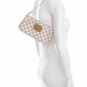 LV White Damier Cross-Body
