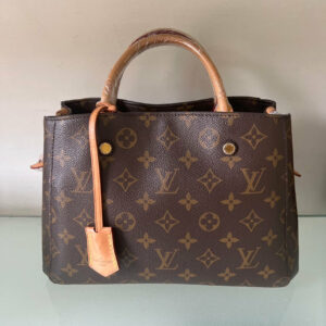 LV Montaigne Bag, Brown