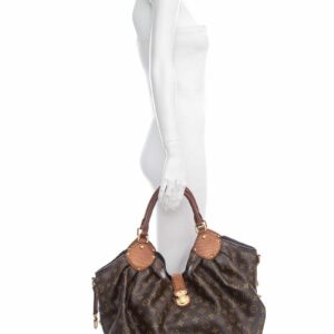 LV 2012 Brown Mahina Monogram & Alligator Handbag