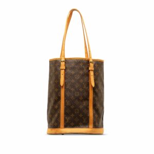 Brown LV Monogram Bucket GM