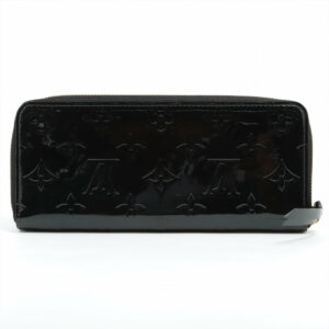 LV Vernis Clemence Wallet Black