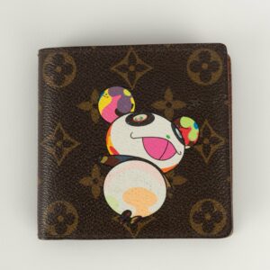 Porte feuille Marco Wallet LV x Takashi Murakami