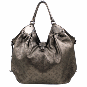 LV Mahina XL Sable Top Handle Bag