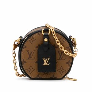 LV Boite Chapeau Mini Monogram Reverse Canvas