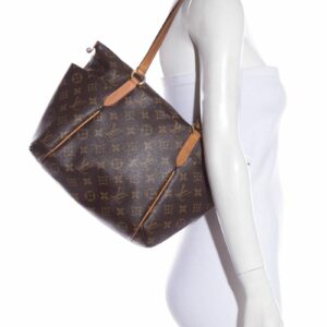 LV Totally MM Brown Monogram Shoulder Bag
