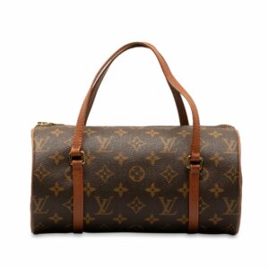 Brown LV Monogram Papillon 26 Handbag