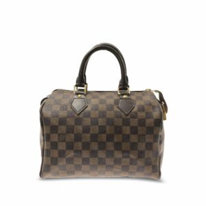 Brown LV Damier Ebene Speedy 25 Boston Bag