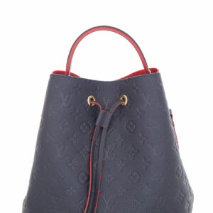 LV Navy Monogram Empriente Noe Bucket Bag